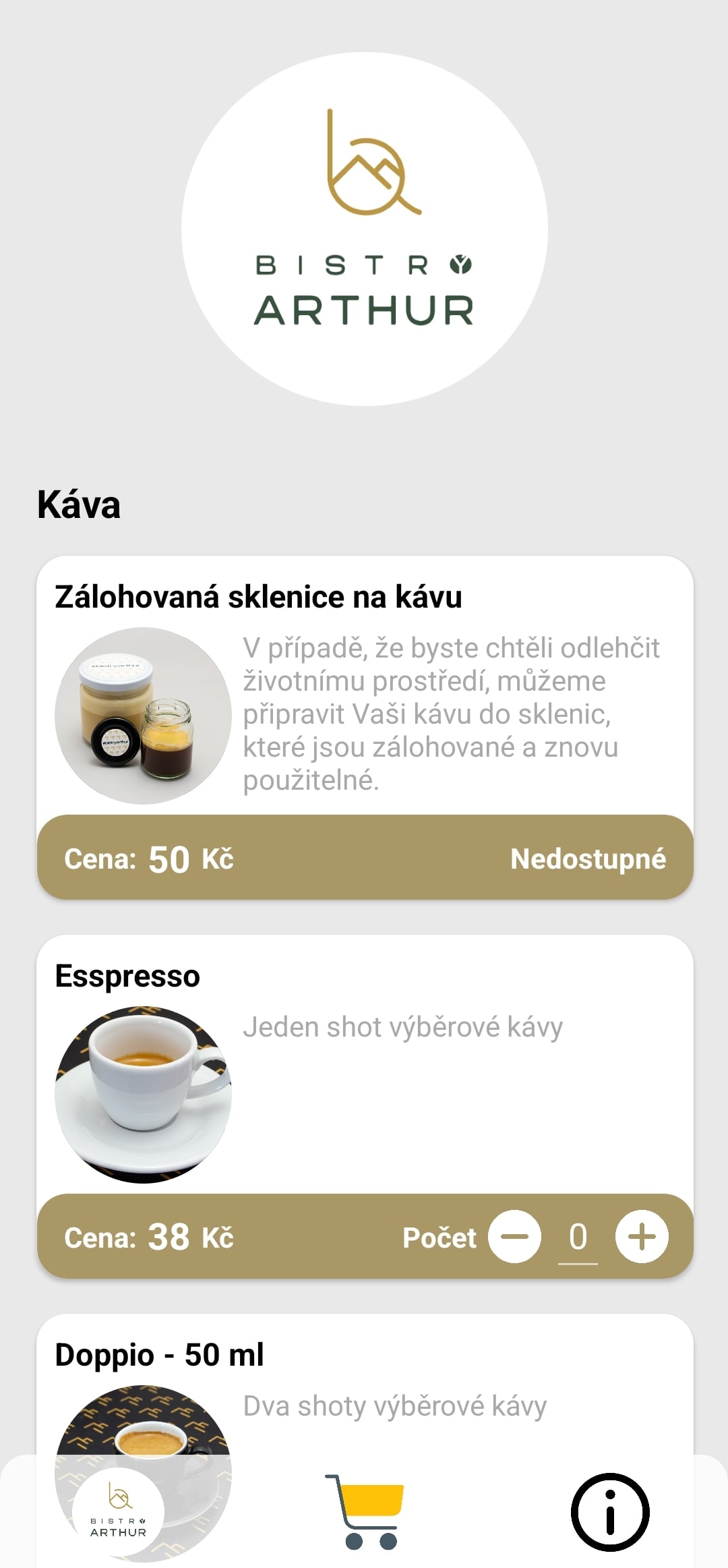 Screenshot Bistrý Arthur